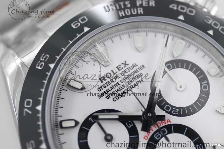 Edition Dial SS 116500 Daytona Best 904L Steel A7750 SS White Bracelet 1:1 TWF on 0108